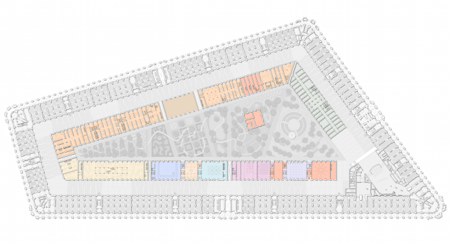Plan of the second floor  Studio 44