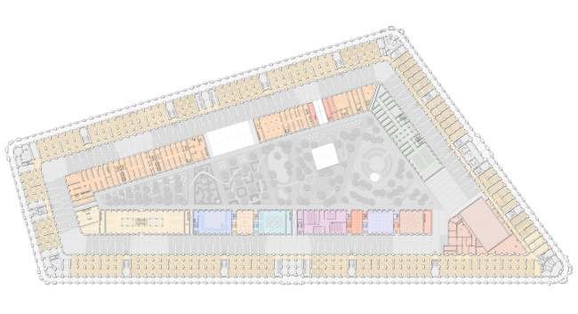 Plan of the third floor  Studio 44