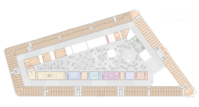 Plan of the fourth floor � Studio 44