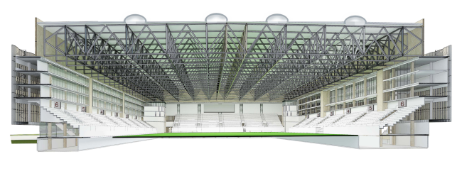 Multifunctional complex of "Spartak" football stadium  GrandProjectCity