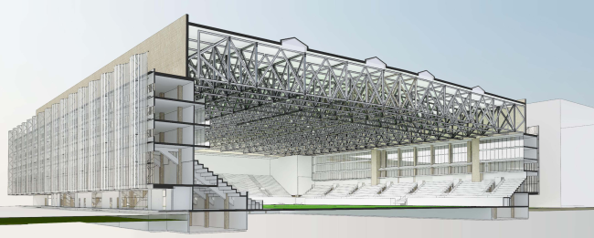 Multifunctional complex of "Spartak" football stadium � GrandProjectCity