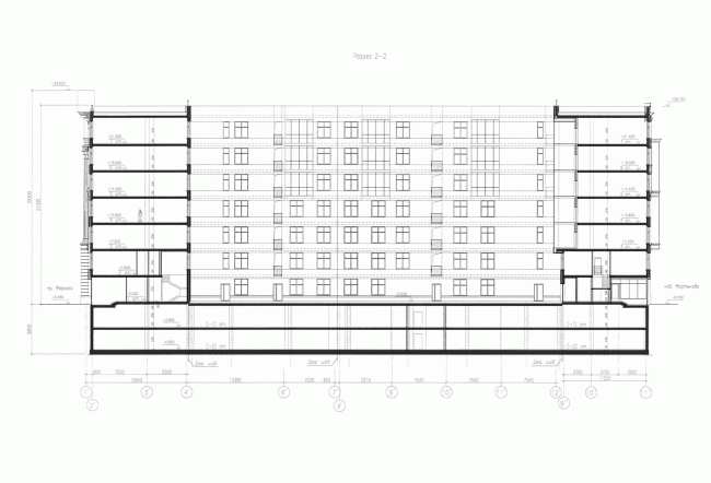 Section view  Eugene Gerasimov and Partners