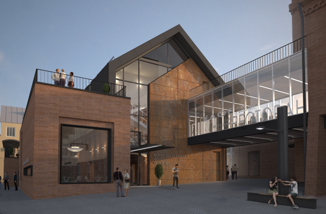 Reconstruction project of "Danilovskaya Manufactura" Factory into a LOFT business center � City-Arch