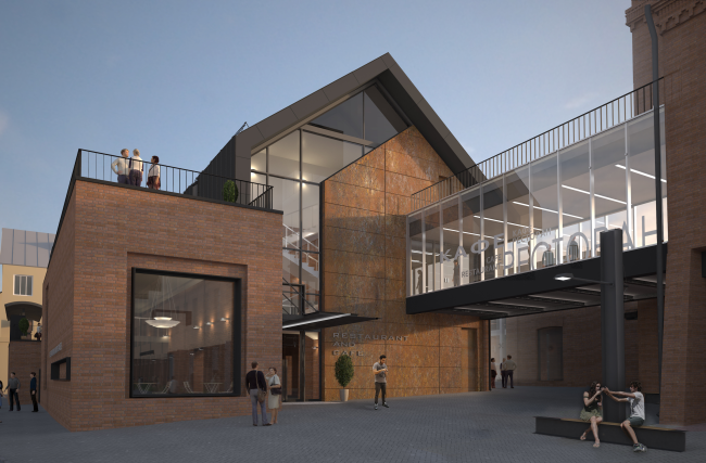 Reconstruction project of "Danilovskaya Manufactura" Factory into a LOFT business center  City-Arch