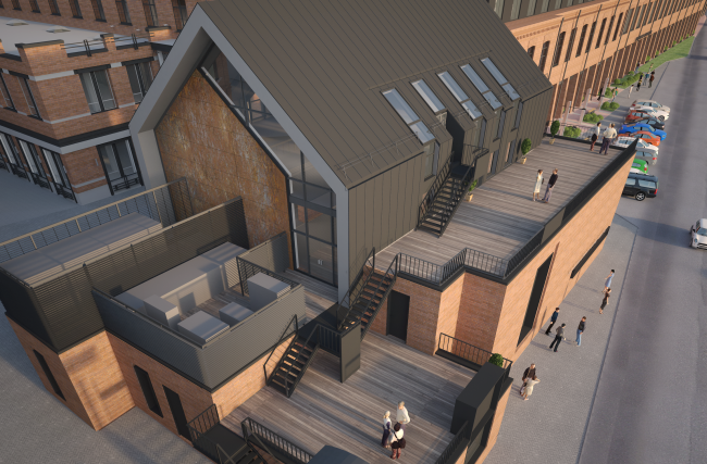 Reconstruction project of "Danilovskaya Manufactura" Factory into a LOFT business center � City-Arch