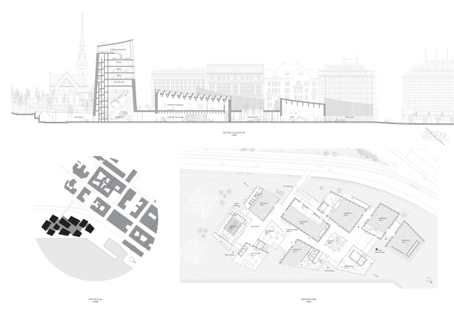 Moreau Kusunoki Architectes. ����� ����������� � ���������. �����������: designguggenheimhelsinki.org