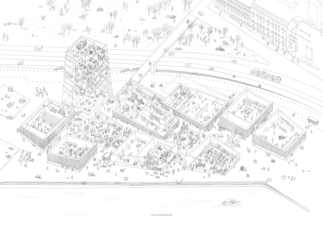 Moreau Kusunoki Architectes. ����� ����������� � ���������. �����������: designguggenheimhelsinki.org