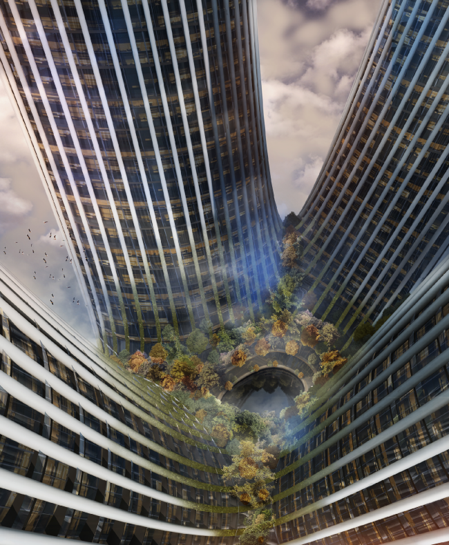 The project of Hyperion skyscraper  Panacom