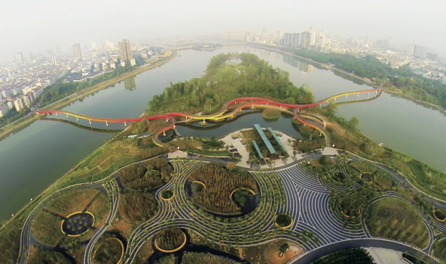 Парк Яньвэйчжоу © Turenscape