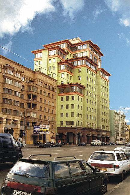 Административное здание на Долгоруковской улице © Моспроект-2, Мастерская №14