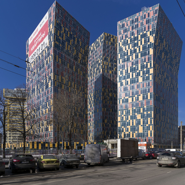 Multifunctional complex at Mytnaya Street  Ostozhenka