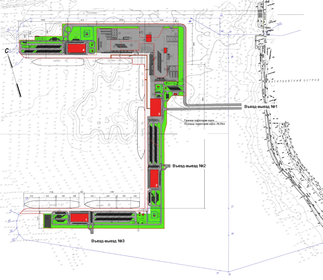 Sea passenger terminal. Master plan � "A.Len"