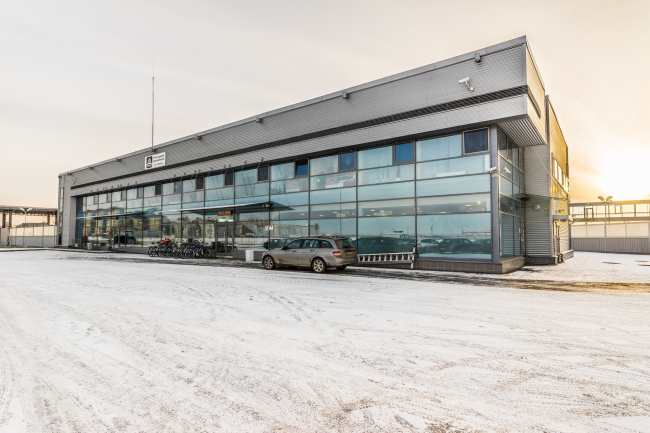 Sea passenger terminal. Customs office  "A.Len"