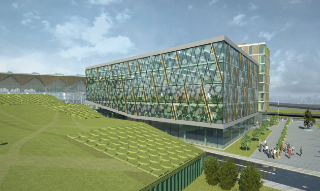 The business center and the hotel near "Pulkovo" airport � A.Len