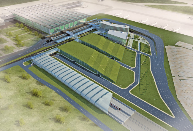 The business center and the hotel near "Pulkovo" airport � A.Len