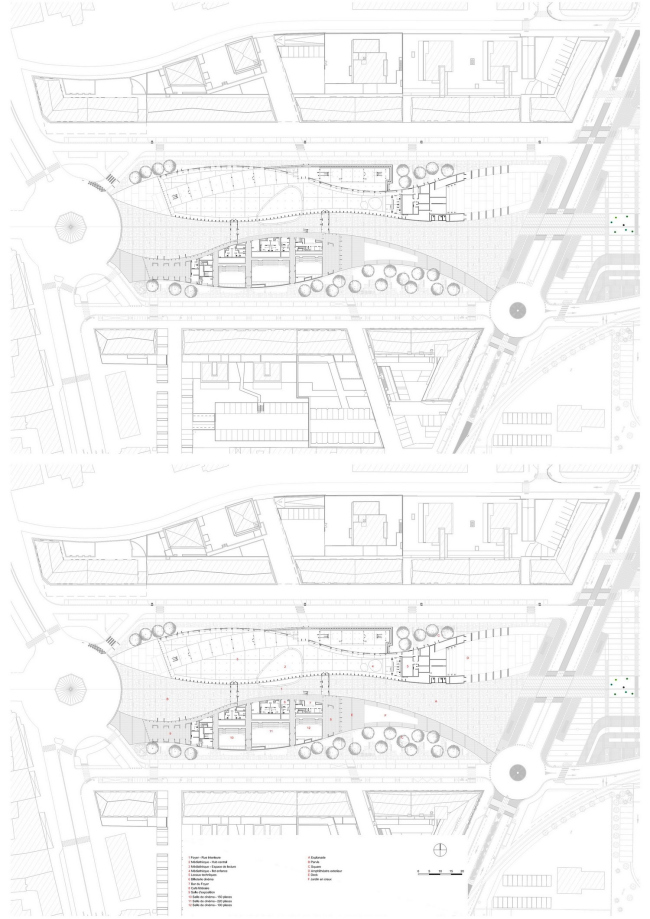 ���������� ����� La Grande Passerelle � Architecture-Studio