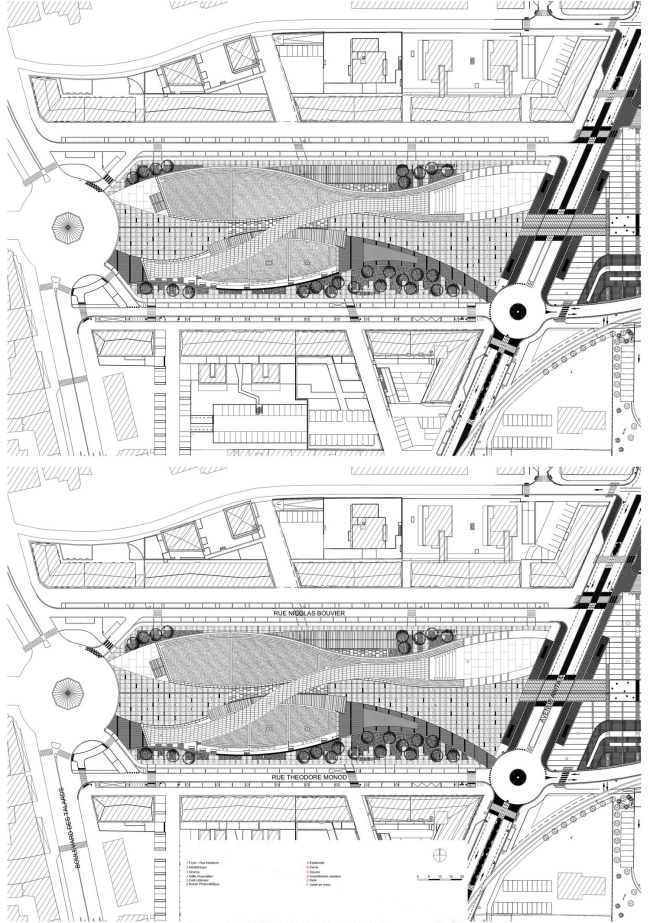 ���������� ����� La Grande Passerelle � Architecture-Studio