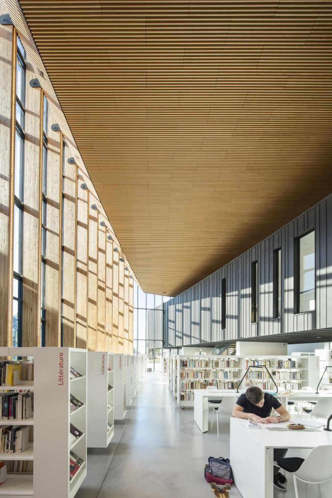���������� ����� La Grande Passerelle. ����: Luc Boegly � Architecture-Studio
