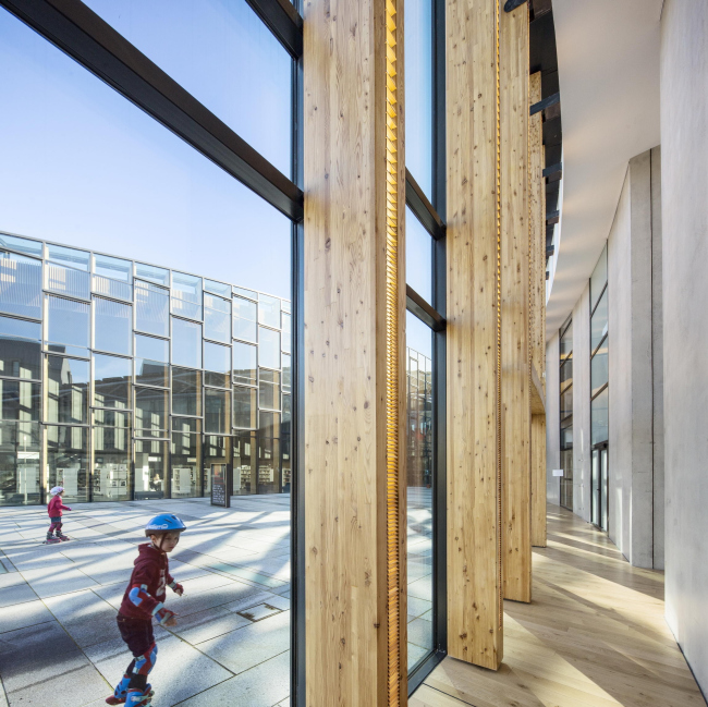 ���������� ����� La Grande Passerelle. ����: Luc Boegly � Architecture-Studio