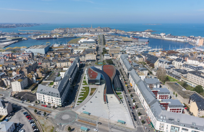 ���������� ����� La Grande Passerelle. ����: Mereglier-Coudrais � Architecture-Studio
