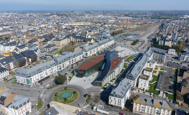 ���������� ����� La Grande Passerelle. ����: Mereglier-Coudrais � Architecture-Studio
