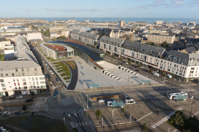 ���������� ����� La Grande Passerelle. ����: Mereglier-Coudrais � Architecture-Studio