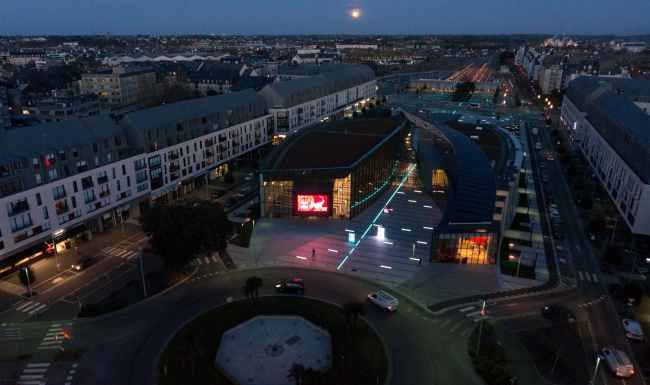 ���������� ����� La Grande Passerelle. ����: Mereglier-Coudrais � Architecture-Studio