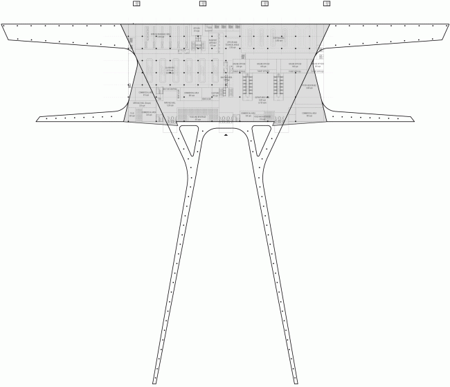 Simferopol International Airport. Plan  Asadov Architectural Bureau