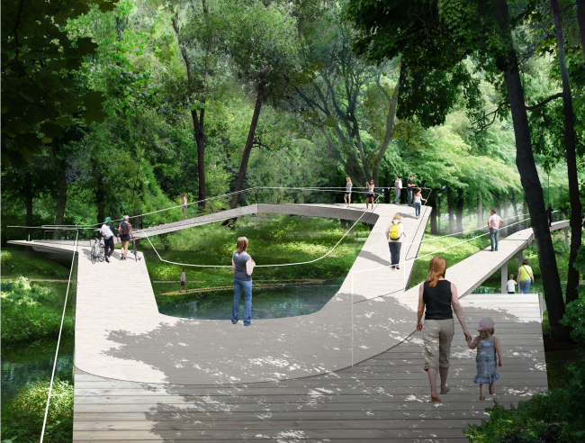Концепция развития пространства ручья Парковый