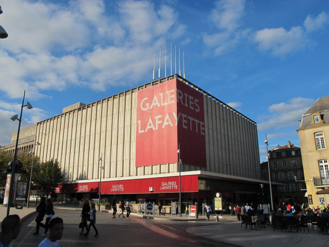 ��������� Galeries Lafayette. ��� �� ������������� � Manuelle Gautrand Architecture