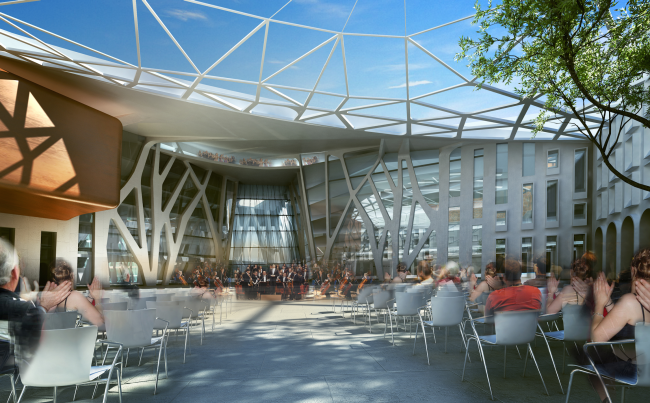 Project for New National Gallery and Ludwig Museum in Budapest � (designed by) Erick van Egeraat