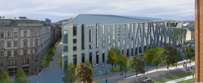 Project for New National Gallery and Ludwig Museum in Budapest � (designed by) Erick van Egeraat