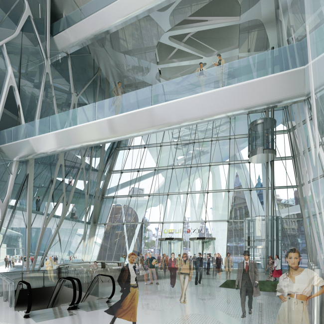 Project for New National Gallery and Ludwig Museum in Budapest � (designed by) Erick van Egeraat
