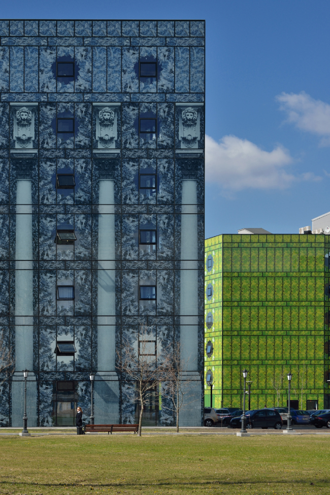 Многофункциональный комплекс «Времена года» на  территории бывшей фабрики «Россия» © Алексей Народицкий