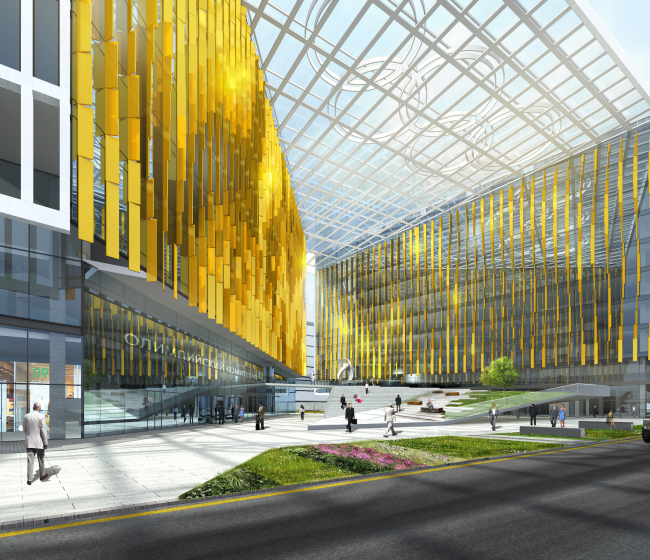 Rusian Olympic Committee HQ. Golden Square � "Reserve"