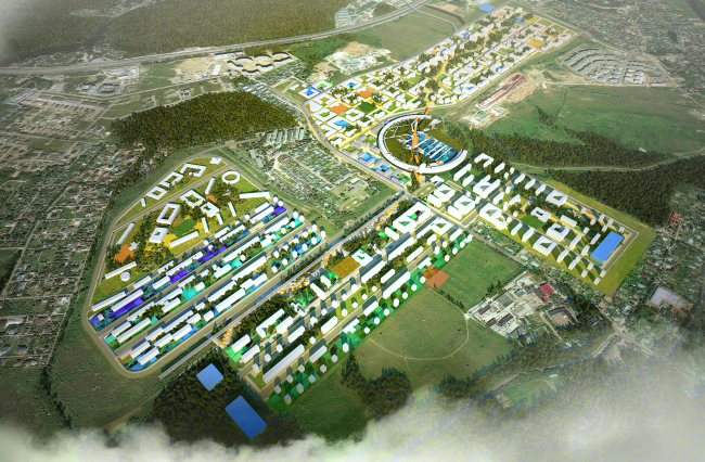 Architectural and engineering proposal on the housing project in Ilinskoe � Vissarionov Studio