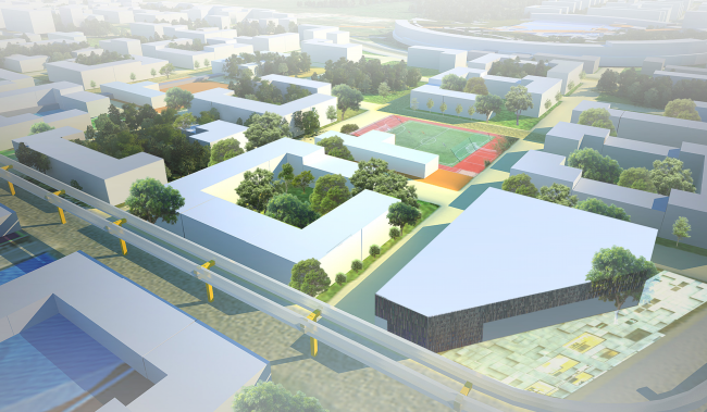 Architectural and engineering proposal on the housing project in Ilinskoe � Vissarionov Studio