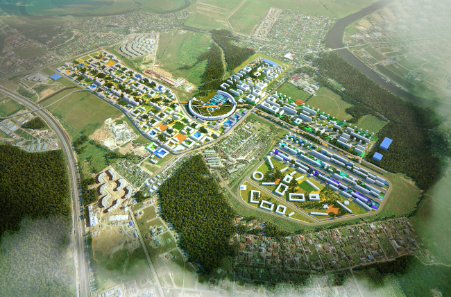 Architectural and engineering proposal on the housing project in Ilinskoe � Vissarionov Studio