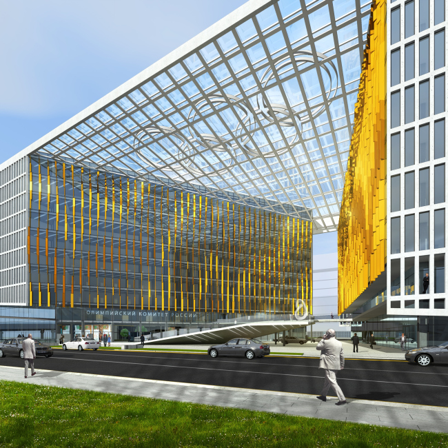 Rusian Olympic Committee HQ. Golden Square � "Reserve"