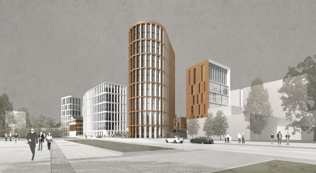 Multifunctional residential development in Khamovniki (Quarter 5 of "Sadovye Kvartaly" complex) � Sergey Skuratov Architects