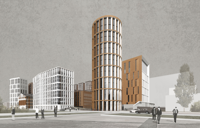 Multifunctional residential development in Khamovniki (Quarter 5 of "Sadovye Kvartaly" complex) � Sergey Skuratov Architects