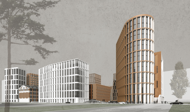 Multifunctional residential development in Khamovniki (Quarter 5 of "Sadovye Kvartaly" complex) � Sergey Skuratov Architects