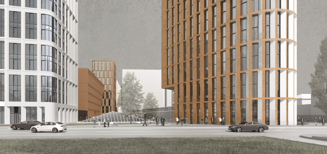 Multifunctional residential development in Khamovniki (Quarter 5 of "Sadovye Kvartaly" complex) � Sergey Skuratov Architects