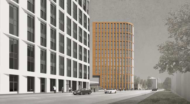 Multifunctional residential development in Khamovniki (Quarter 5 of "Sadovye Kvartaly" complex) � Sergey Skuratov Architects