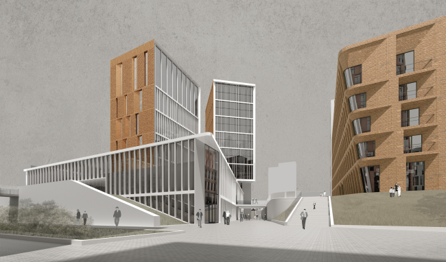 Multifunctional residential development in Khamovniki (Quarter 5 of "Sadovye Kvartaly" complex) � Sergey Skuratov Architects