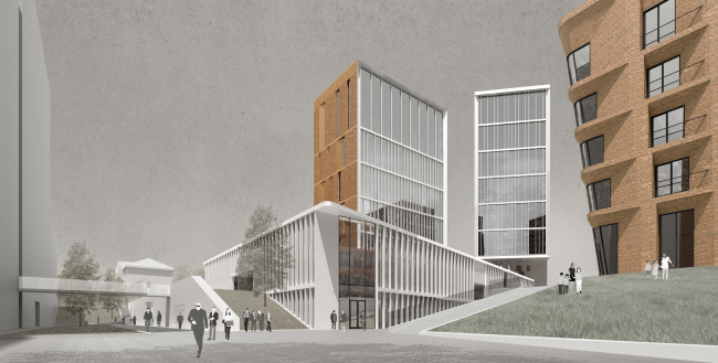 Multifunctional residential development in Khamovniki (Quarter 5 of "Sadovye Kvartaly" complex) � Sergey Skuratov Architects