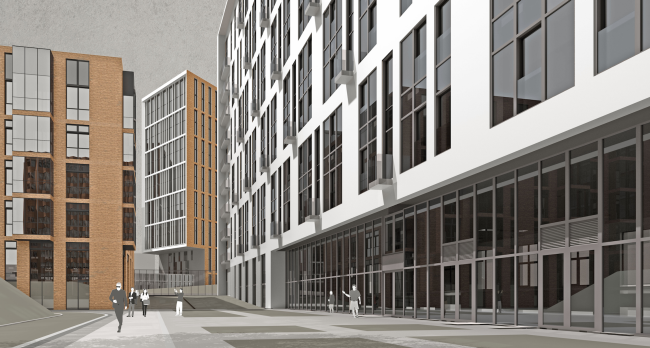 Multifunctional residential development in Khamovniki (Quarter 5 of "Sadovye Kvartaly" complex) � Sergey Skuratov Architects