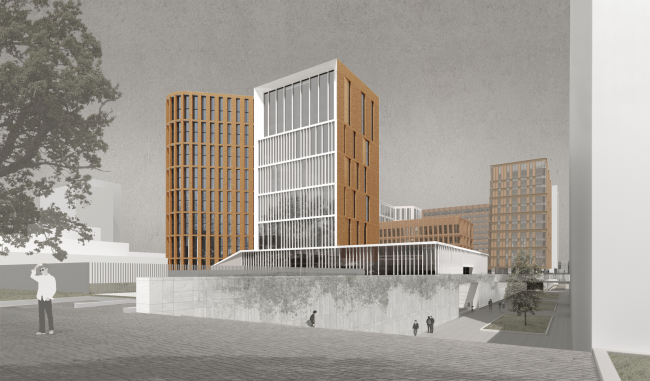 Multifunctional residential development in Khamovniki (Quarter 5 of "Sadovye Kvartaly" complex) � Sergey Skuratov Architects