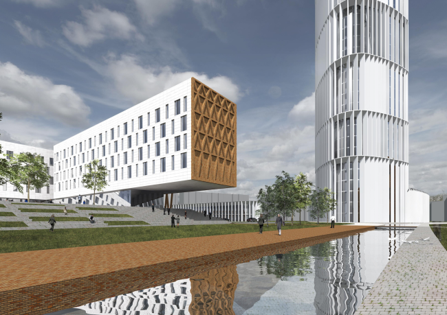 Project of building Kazan's "Sedmoye Nebo" ("Seventh Heaven") residential district � Sergey Skuratov Architects