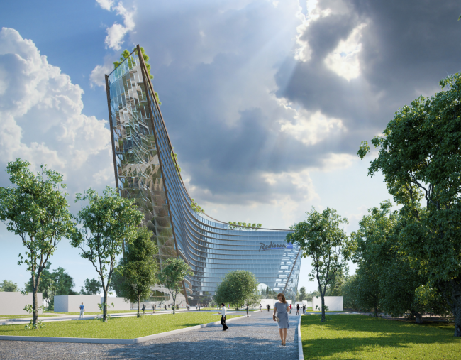 ��������� ������������ ��������� Radisson Blue Moscow � Arch group